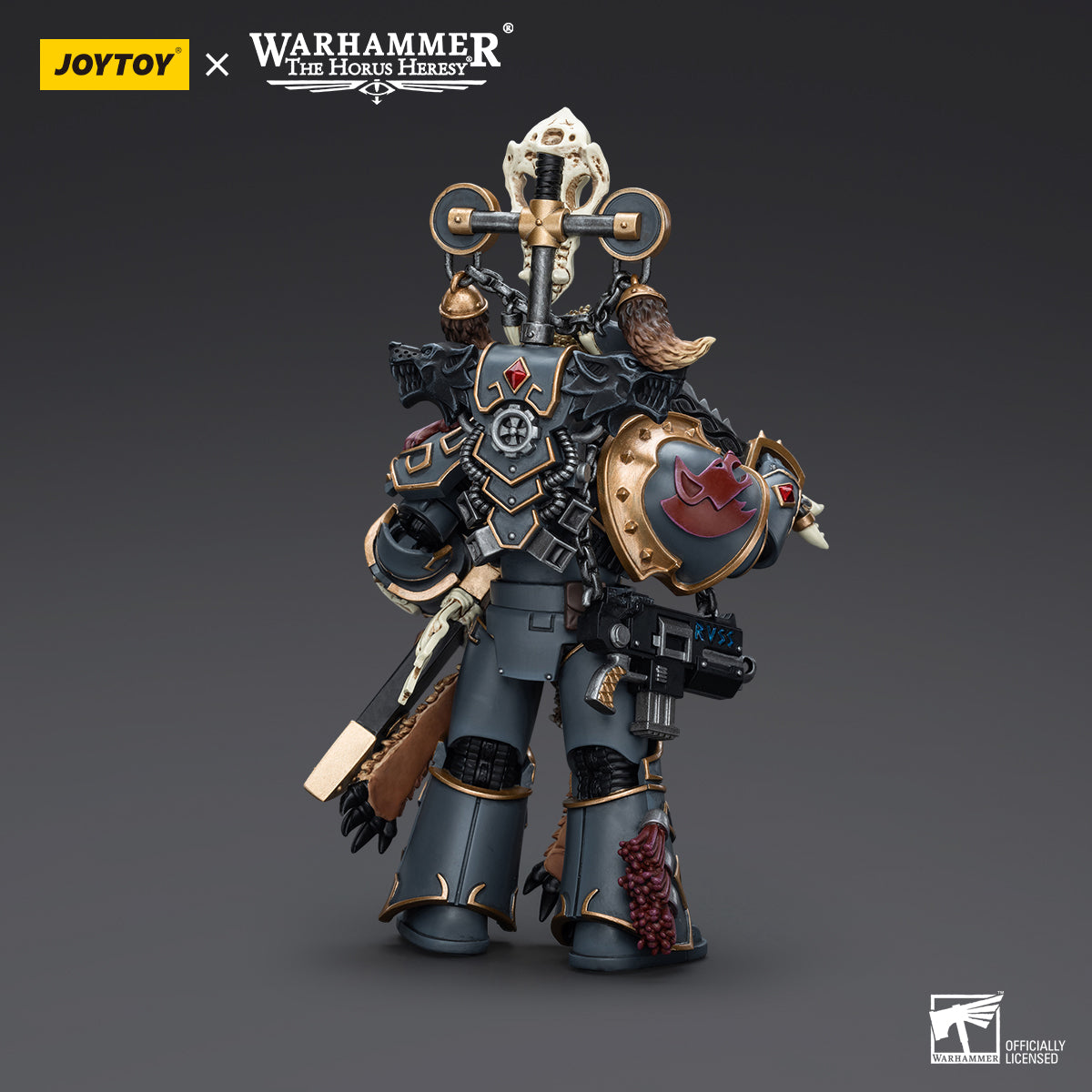 Warhammer Collectibles: 1/18 Scale Space Wolves Geigor Fell-Hand
