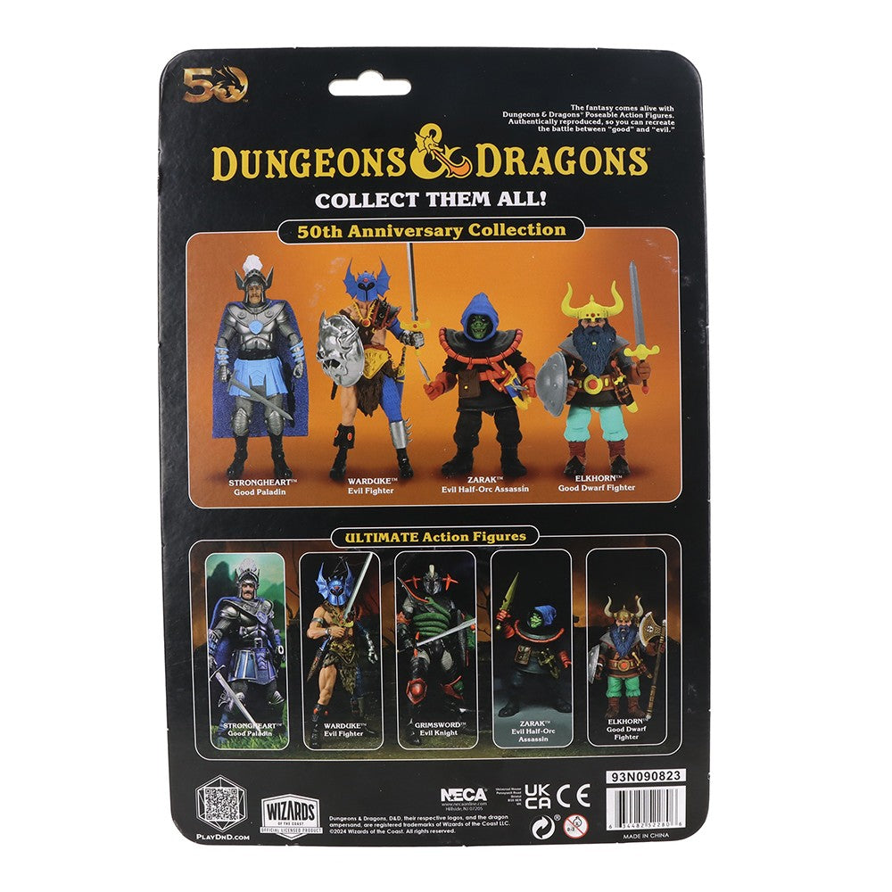 Dungeons &amp; Dragons 7inch Scale Action Figure – Limited 50th Anniversary Edition Warduke Figure