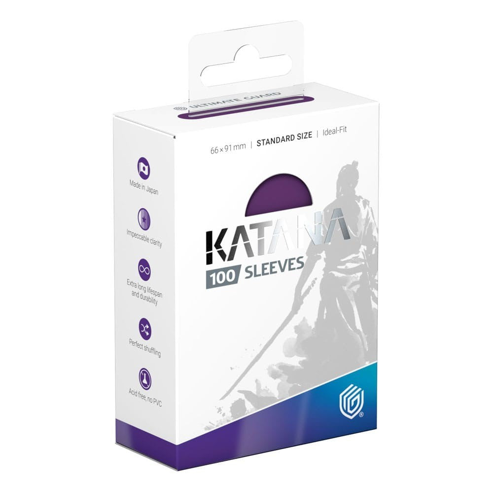 Ultimate Guard: Katana Sleeves Standard Size – Iris Bloom (100) - Good Games