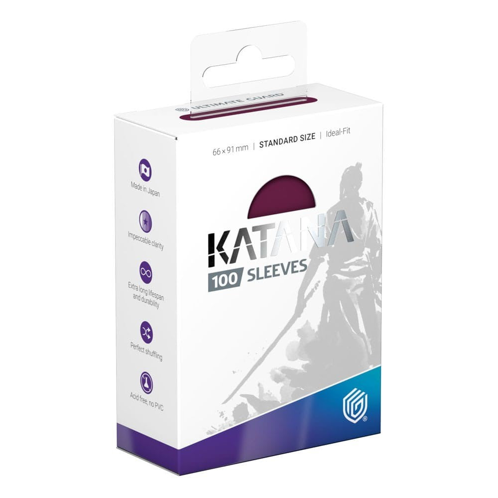 Ultimate Guard: Katana Sleeves Standard Size – Radiant Plum (100) - Good Games