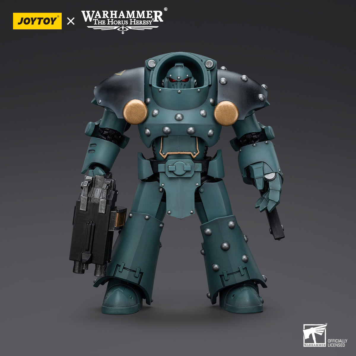 Warhammer Collectibles: 1/18 Scale Sons Of Horus Tartaros Terminator Squad Terminator &amp; Combi-Bolter - Good Games