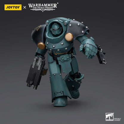 Warhammer Collectibles: 1/18 Scale Sons Of Horus Tartaros Terminator Squad Terminator & Combi-Bolter - Good Games