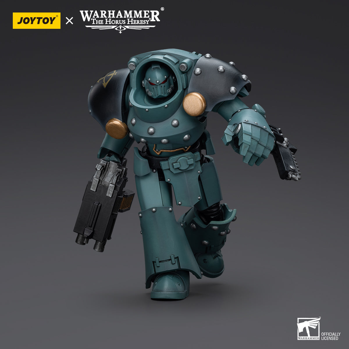 Warhammer Collectibles: 1/18 Scale Sons Of Horus Tartaros Terminator Squad Terminator &amp; Combi-Bolter - Good Games