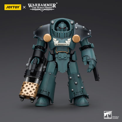 Warhammer Collectibles: 1/18 Scale Sons Of Horus Tartaros Terminator Squad Terminator & Heavy Flamer - Good Games