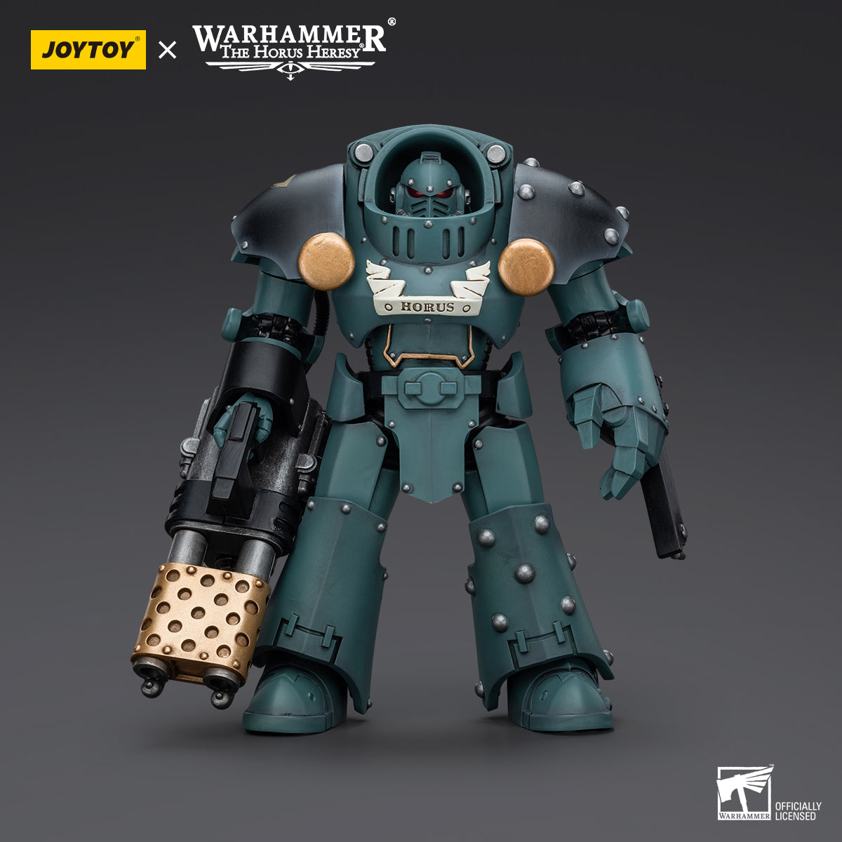 Warhammer Collectibles: 1/18 Scale Sons Of Horus Tartaros Terminator Squad Terminator &amp; Heavy Flamer - Good Games