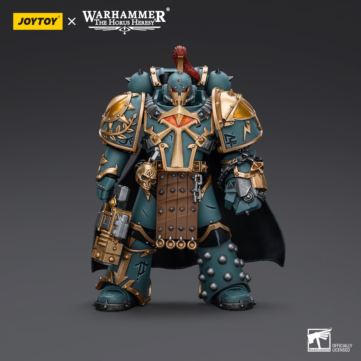 Warhammer Collectibles: 1/18 Scale Sons Of Horus Legion Praetor With Power Fist - Good Games