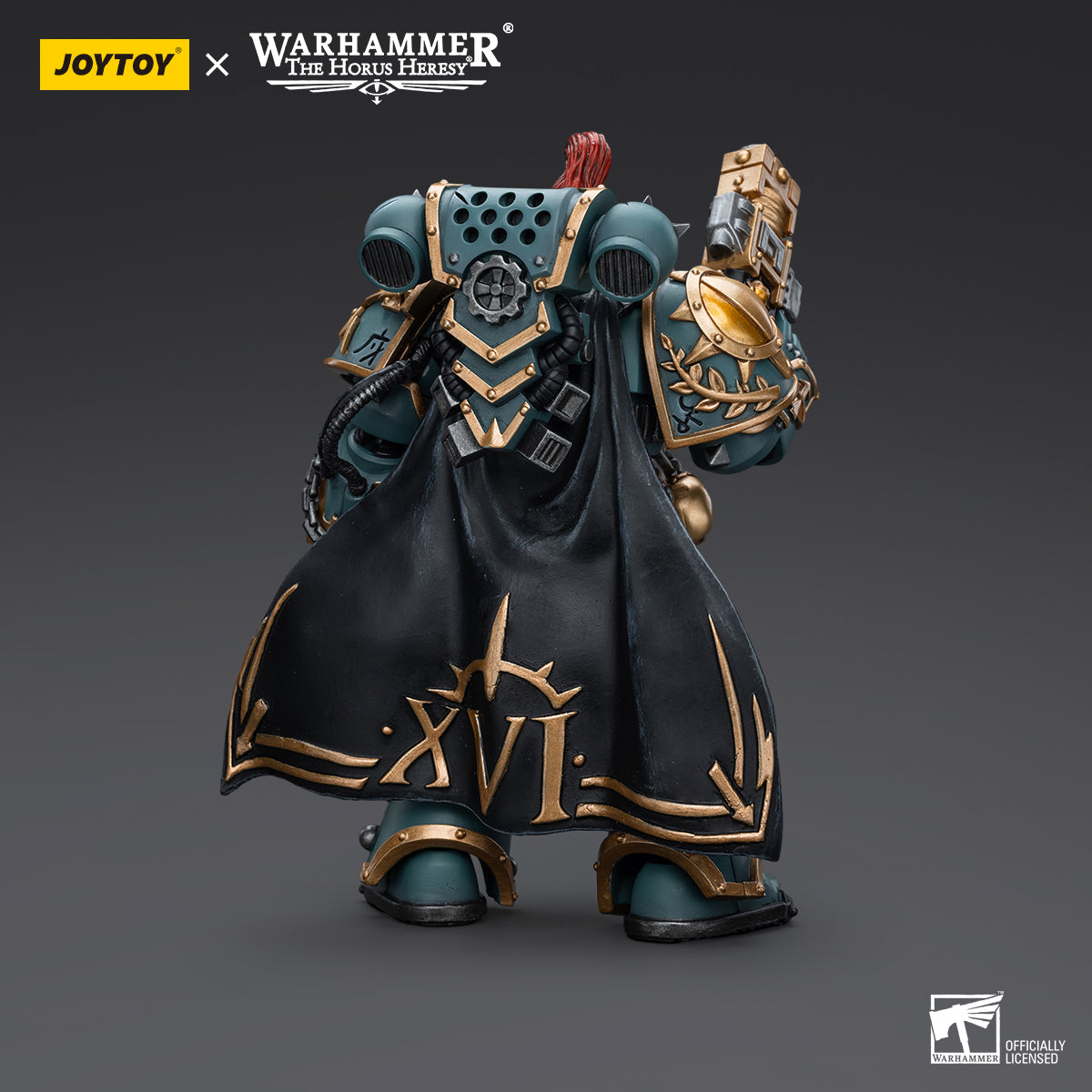 Warhammer Collectibles: 1/18 Scale Sons Of Horus Legion Praetor With Power Fist - Good Games