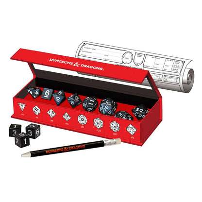 Sirius Dice - D&D New Adventurer Dice Set - Black Dice - Good Games