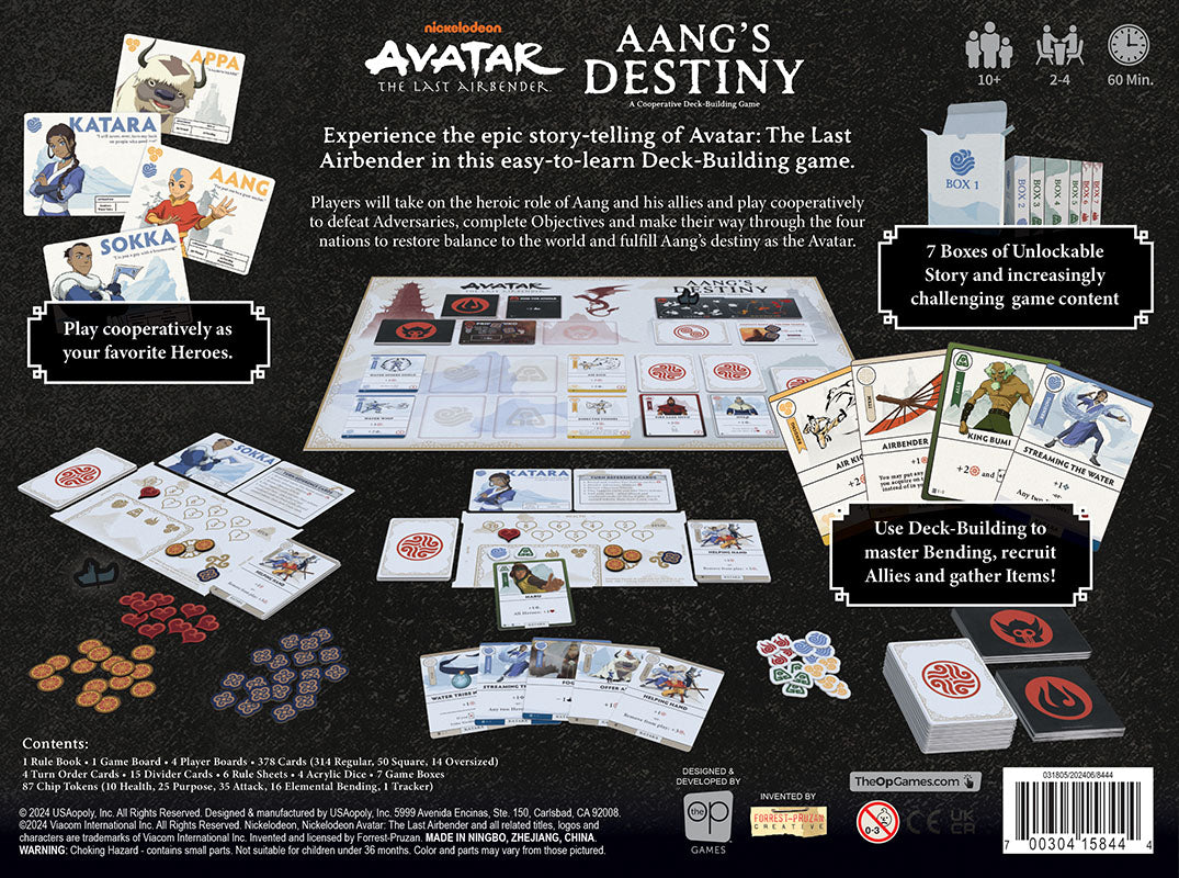 Avatar the Last Airbender- Aangs Destiny Deckbuilding Game - Good Games