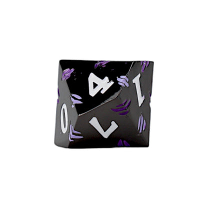 LPG Dice RPG Set Inscripted Dragon Purple - Good Games