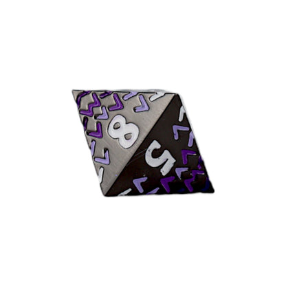 LPG Dice RPG Set Inscripted Dragon Purple - Good Games