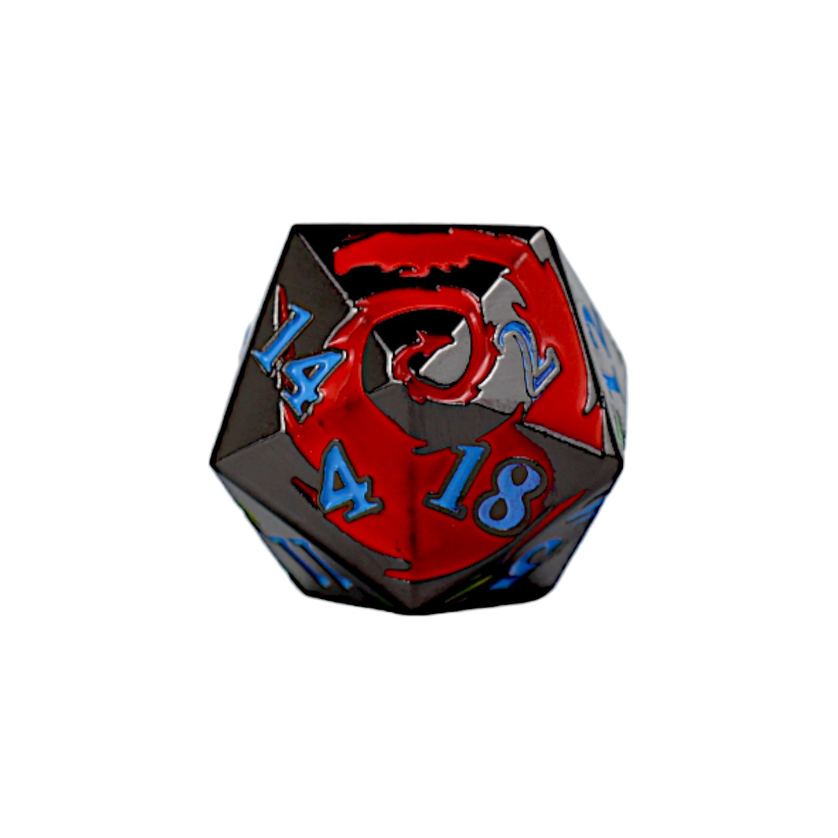 LPG Dice RPG Set Inscripted Dragon Rainbow - Good Games
