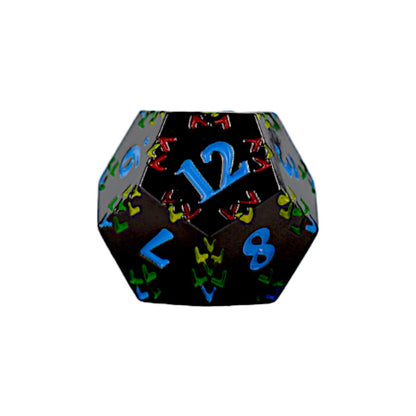 LPG Dice RPG Set Inscripted Dragon Rainbow - Good Games