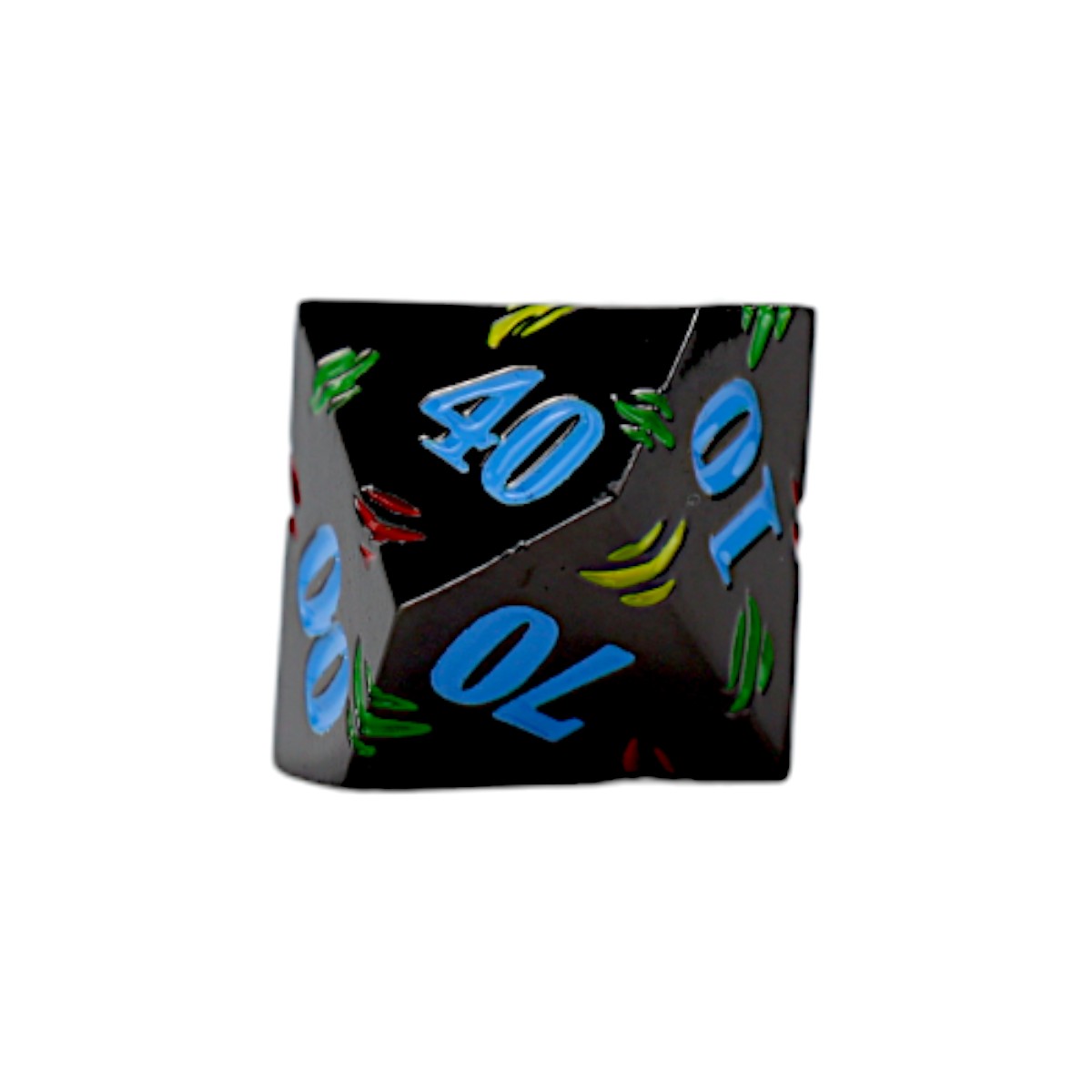 LPG Dice RPG Set Inscripted Dragon Rainbow - Good Games