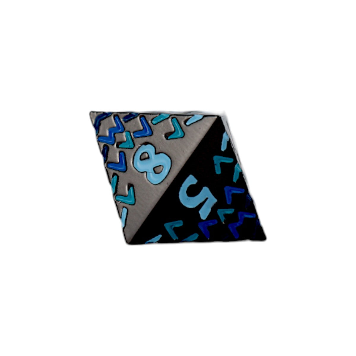 LPG Dice RPG Set Inscripted Dragon Blue - Good Games