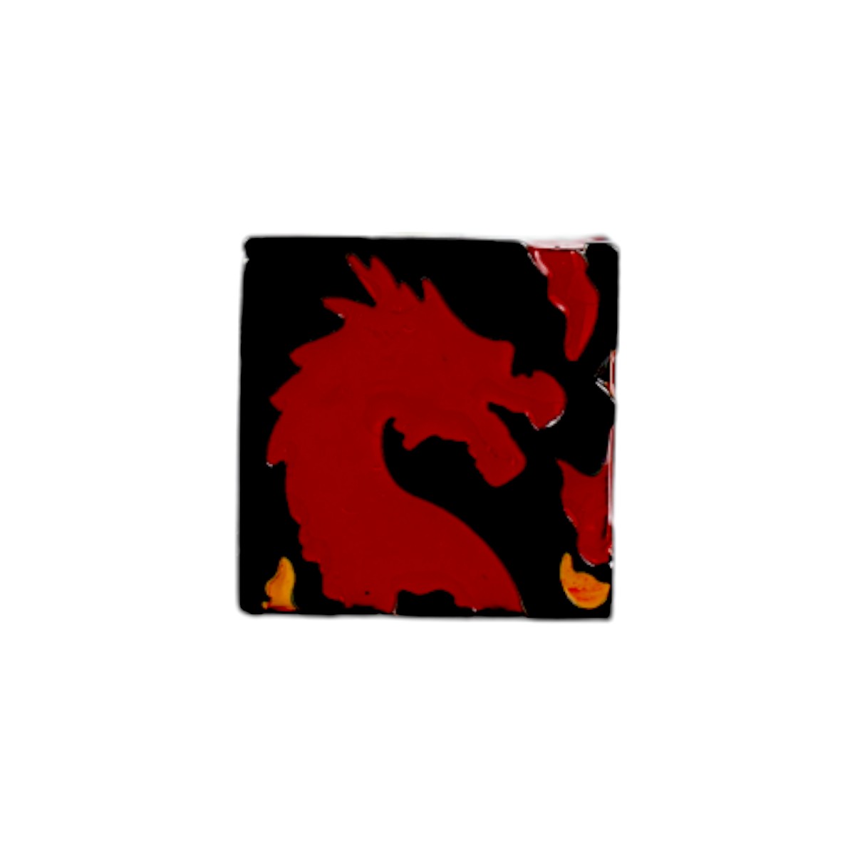 LPG Dice RPG Set Inscripted Dragon Red - Good Games