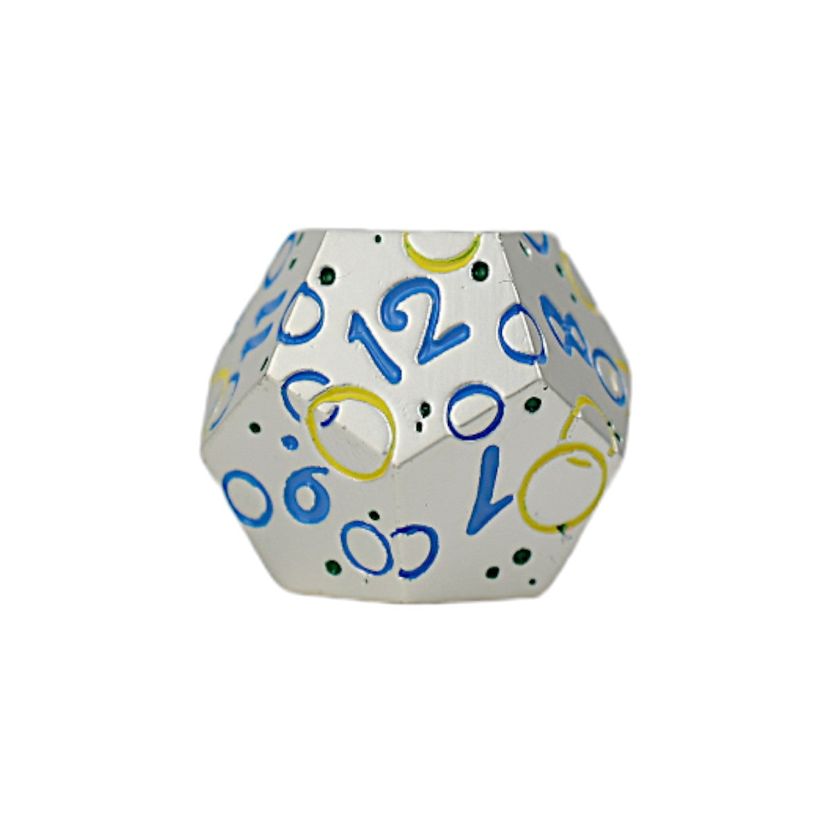 LPG Dice RPG Set Inscripted Bubbles Rainbow White - Good Games