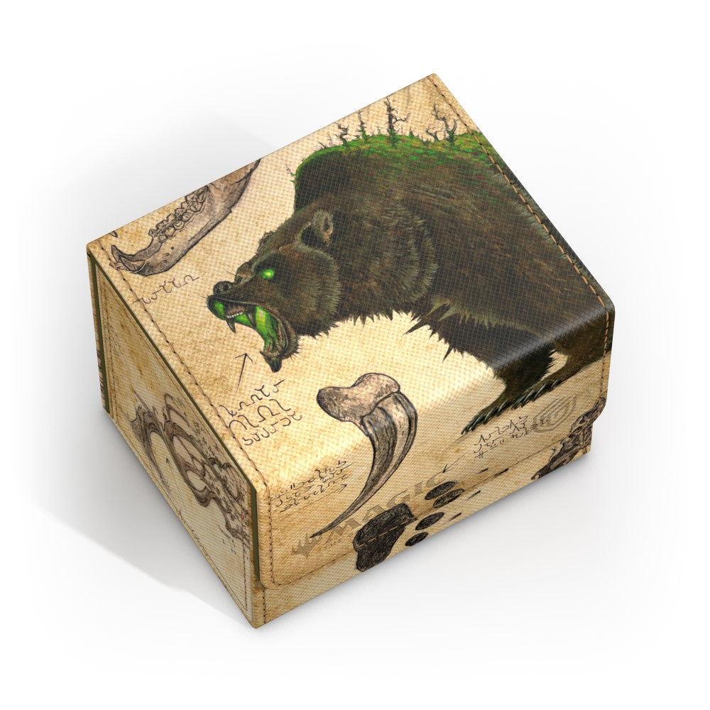Boîte à Cartes Ultimate Guard Sidewinder 100+ MTG "Bloomburrow" - Eluge, Les Mers Infinies - Xenoskin, Fermeture Aimant