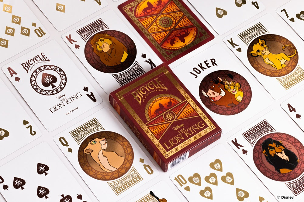 Bicycle Disney Lion King Playing Cards - Good Games