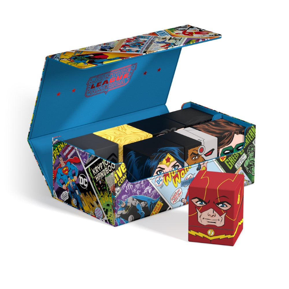 Ultimate Guard: Squaroes – Collectors Case DC Justice League – Vintage Comics - Good Games