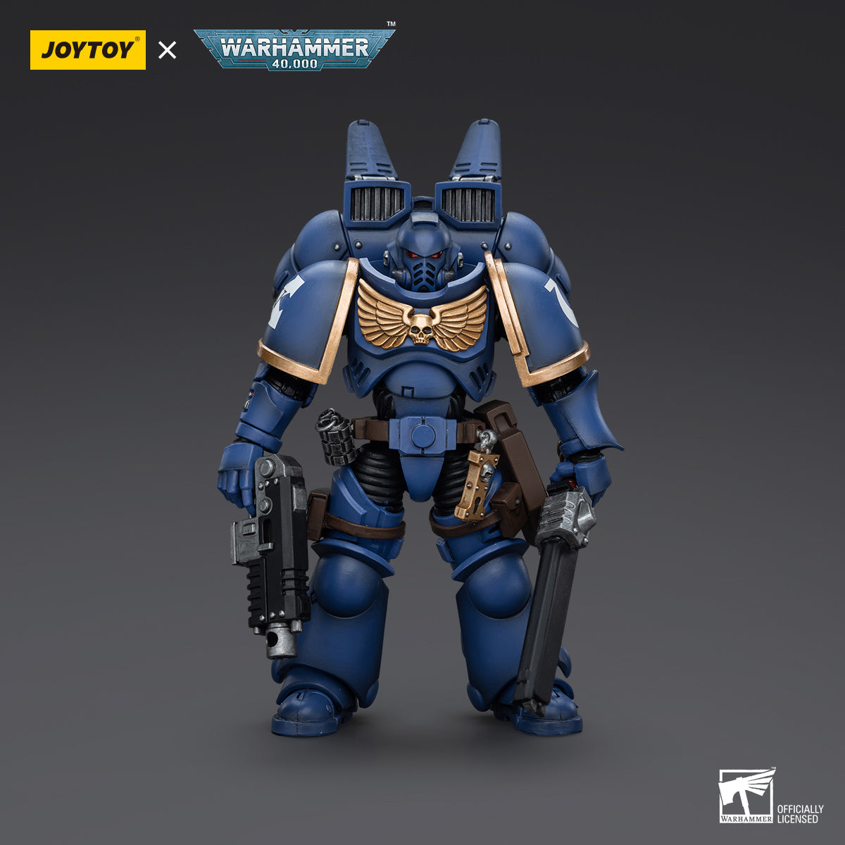 Warhammer Collectibles: 1/18 Scale Ultramarines Jump Pack Intercessors Intercessor 1 - Good Games