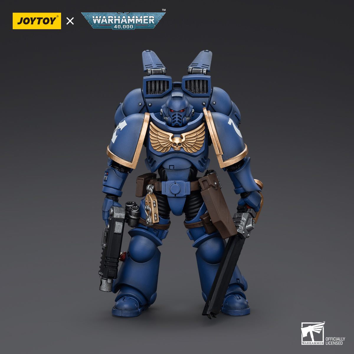 Warhammer Collectibles: 1/18 Scale Ultramarines Jump Pack Intercessors Intercessor 2 - Good Games