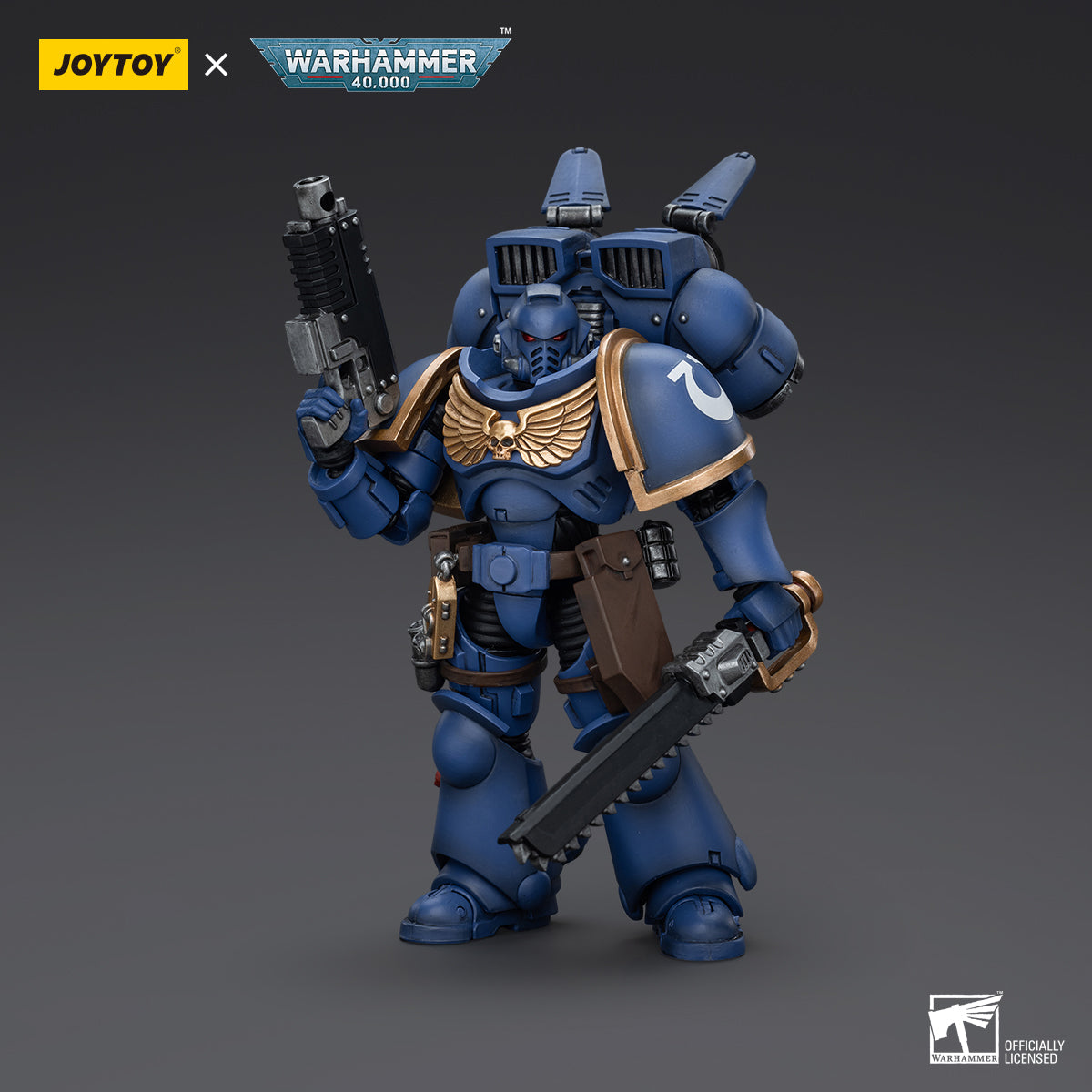 Warhammer Collectibles: 1/18 Scale Ultramarines Jump Pack Intercessors Intercessor 2 - Good Games