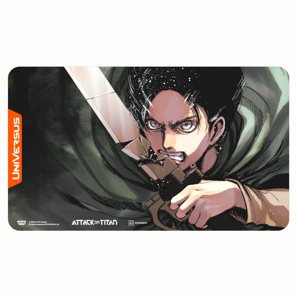 UniVersus Playmat: Attack on Titan – Battle for Humanity – Eren Yeager - Good Games