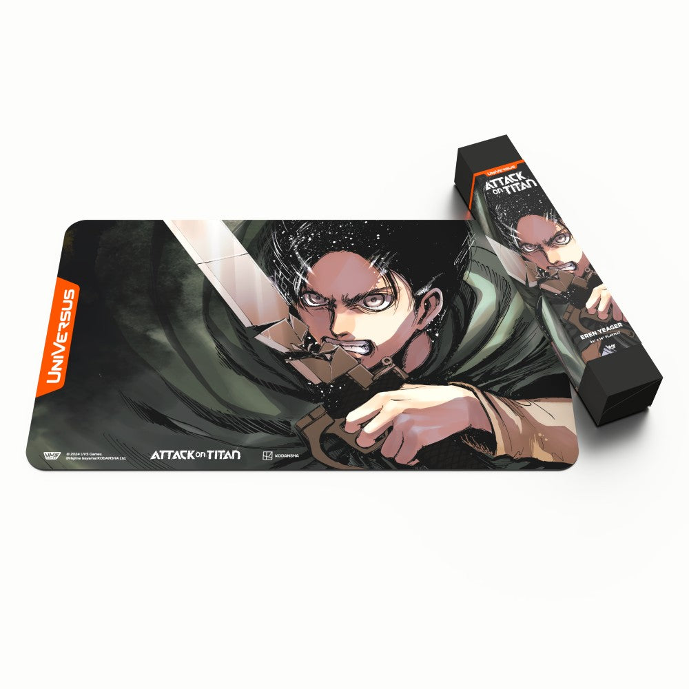 UniVersus Playmat: Attack on Titan – Battle for Humanity – Eren Yeager - Good Games