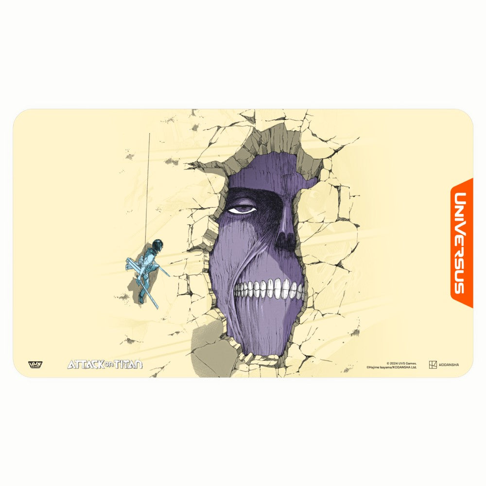 UniVersus Playmat: Attack on Titan – Battle for Humanity – Wall Titan - Good Games