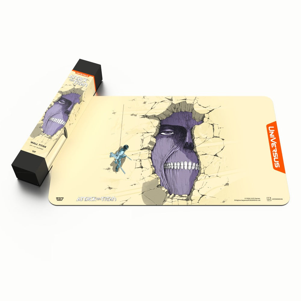 UniVersus Playmat: Attack on Titan – Battle for Humanity – Wall Titan - Good Games