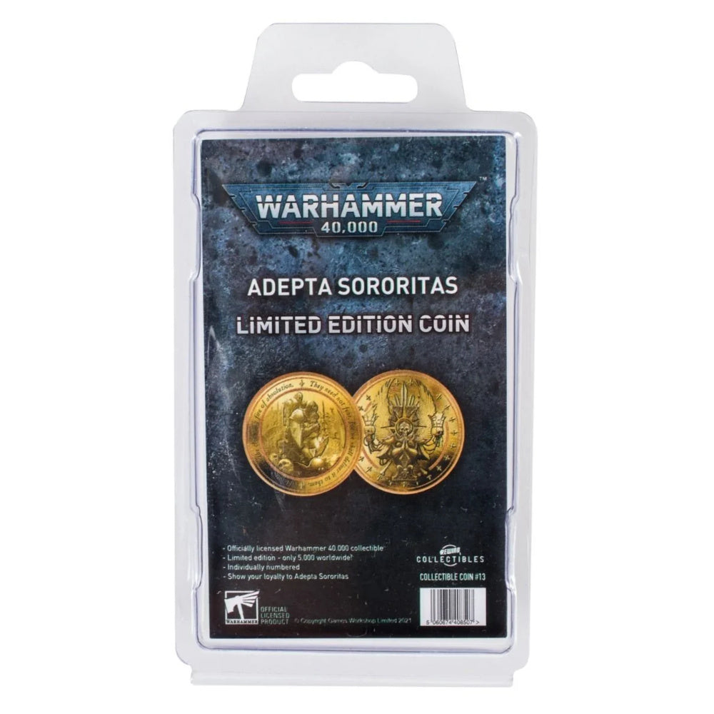 Warhammer 40000: Adepta Sororitas Collectible Coin - Good Games