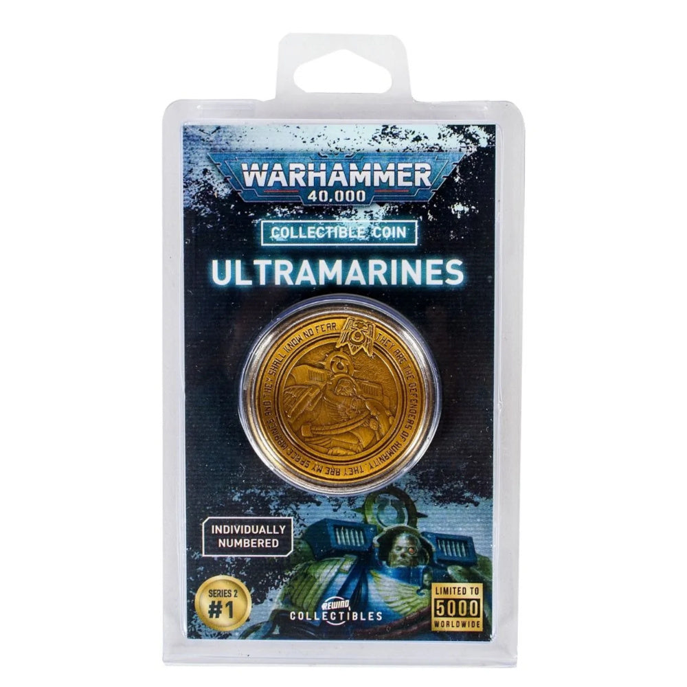 Warhammer 40000: Ultramarines Coin - Good Games