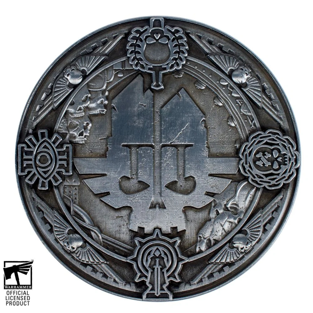 Warhammer 40000 Darktide Deluxe Collectible Coin (Preorder) - Good Games