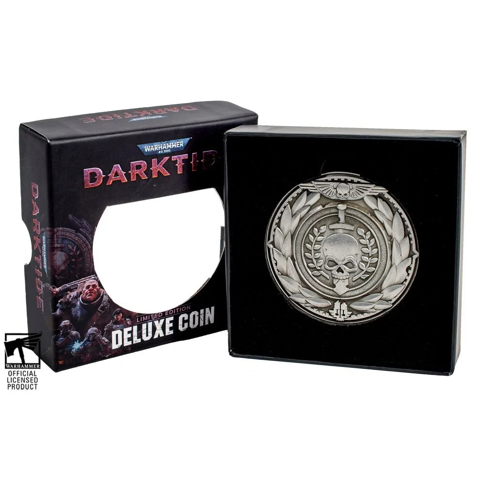 Warhammer 40000 Darktide Deluxe Collectible Coin (Preorder) - Good Games