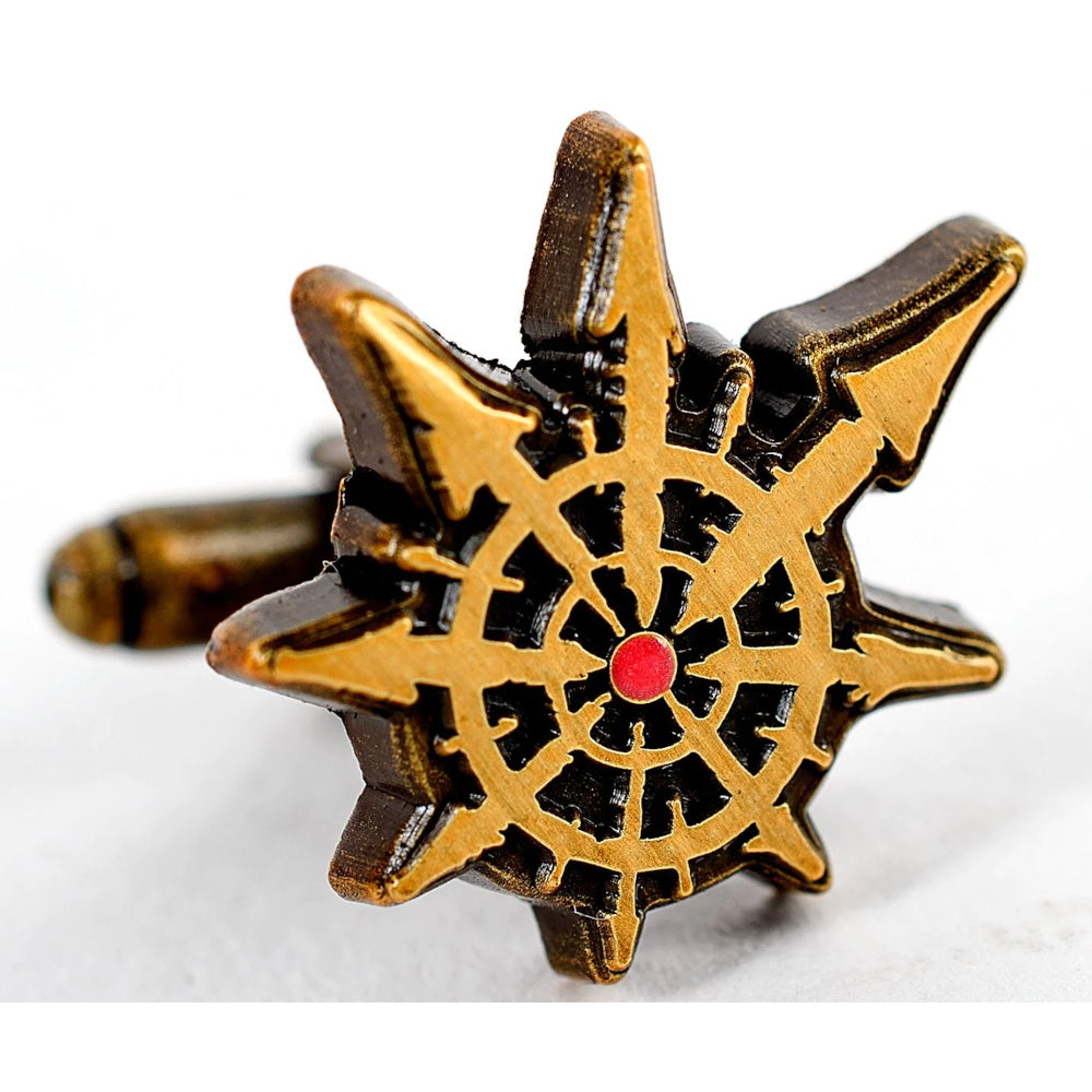 Warhammer 40000: Chaos Cufflinks (Preorder) - Good Games
