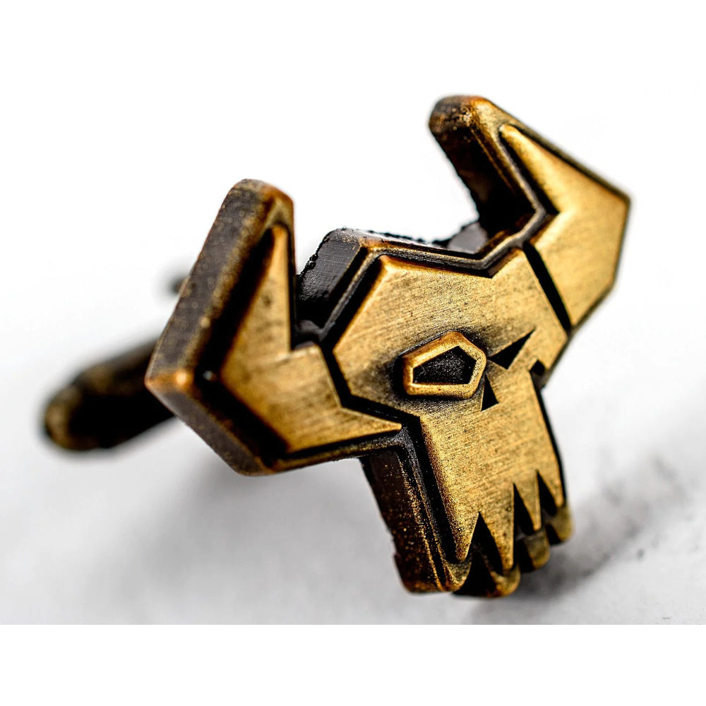 Warhammer 40000: Orks Cufflinks (Preorder) - Good Games