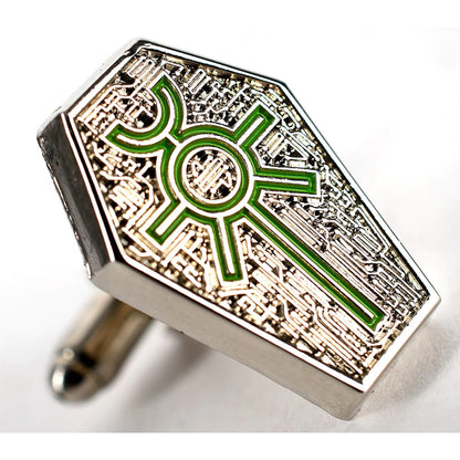 Warhammer 40000: Necrons Cufflinks (Preorder) - Good Games