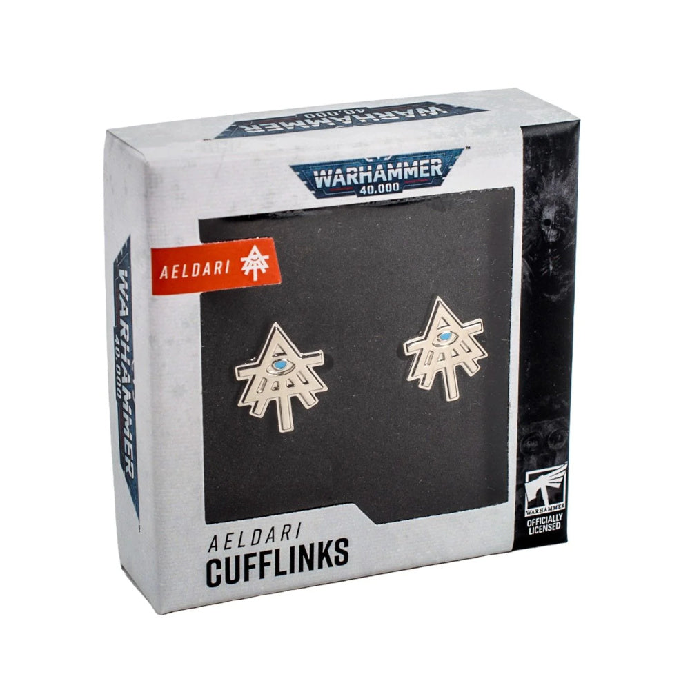 Warhammer 40000: Aeldari Cufflinks (Preorder) - Good Games