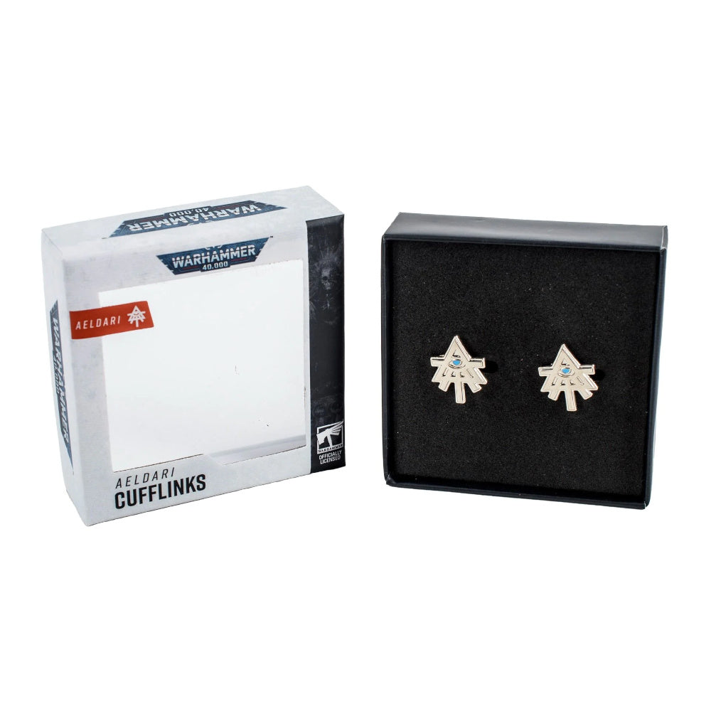 Warhammer 40000: Aeldari Cufflinks (Preorder) - Good Games
