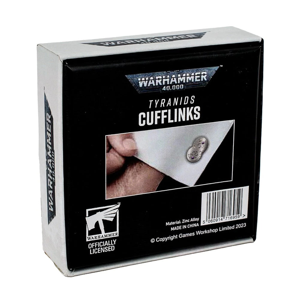Warhammer 40000: Tyranids Cufflinks (Preorder) - Good Games