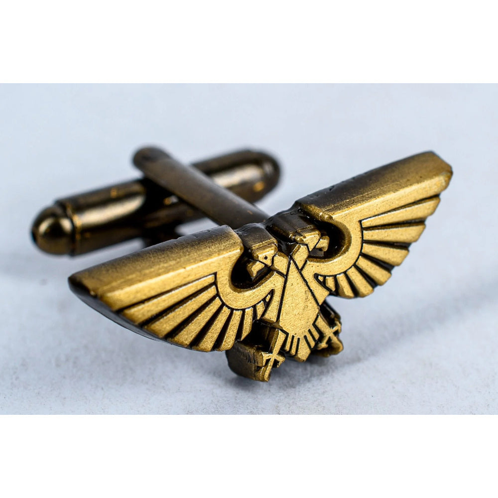 Warhammer 40000: Imperium Cufflinks (Preorder) - Good Games