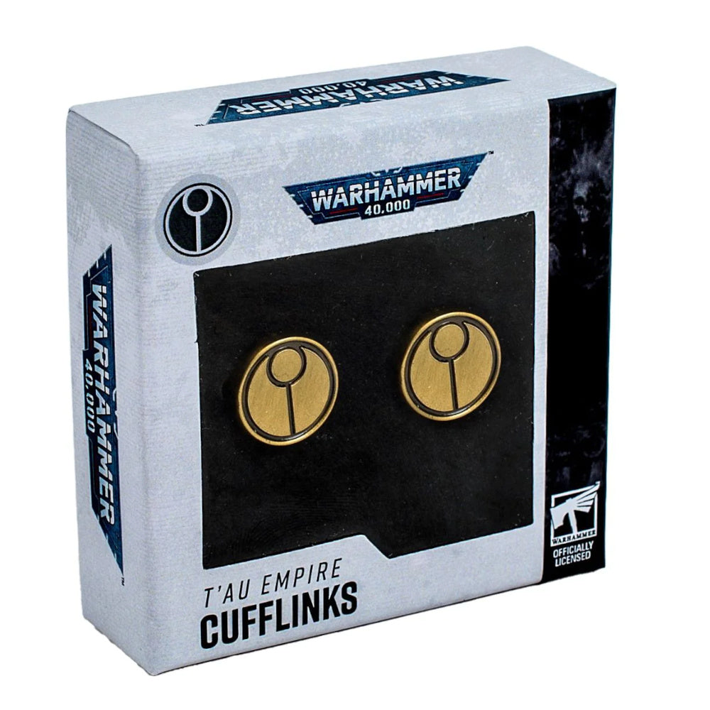 Warhammer 40000: Tau Empire Cufflinks (Preorder) - Good Games