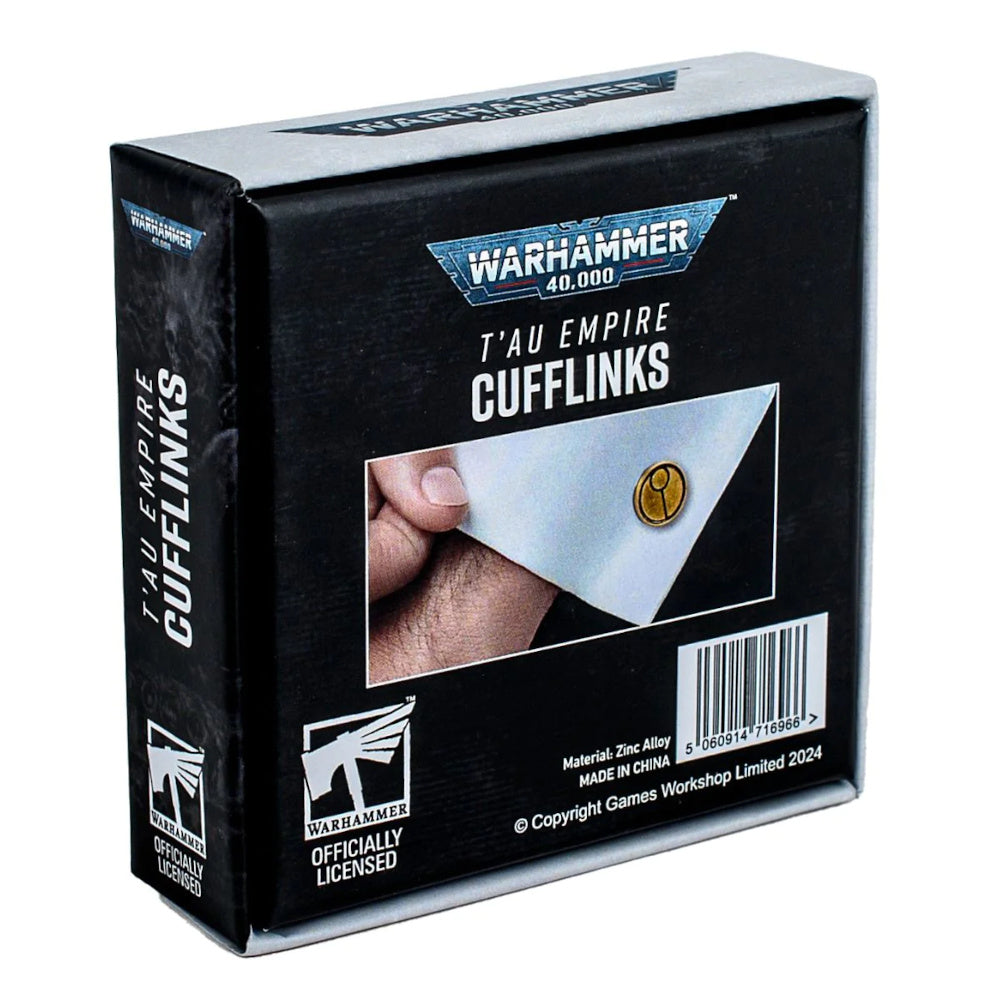 Warhammer 40000: Tau Empire Cufflinks (Preorder) - Good Games