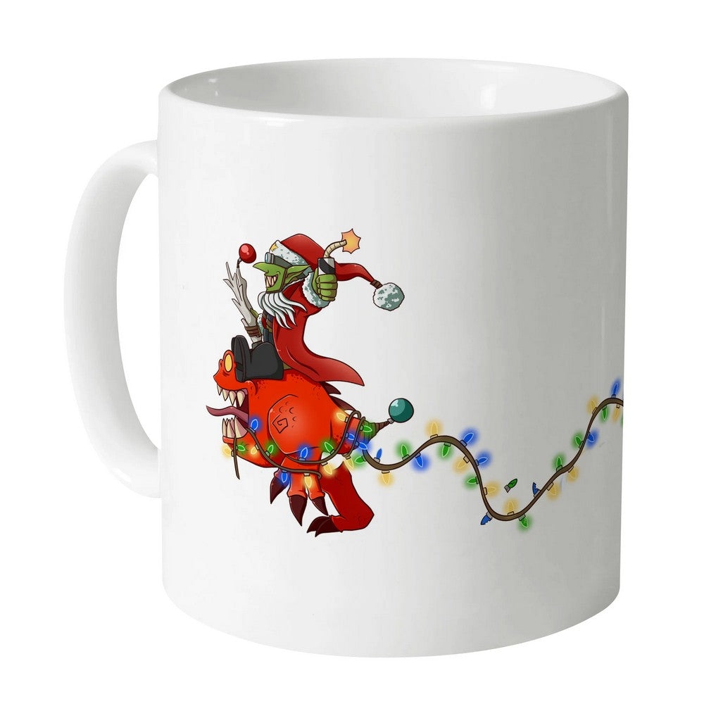 Warhammer 40000: Red Gobbo Mug &amp; Coaster Gift set (Preorder) - Good Games