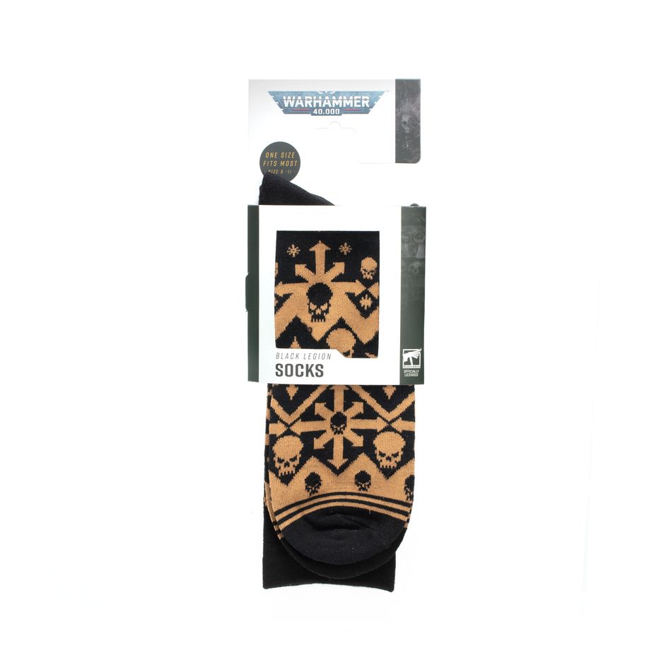 Warhammer 40000: Black Legion Socks - Good Games