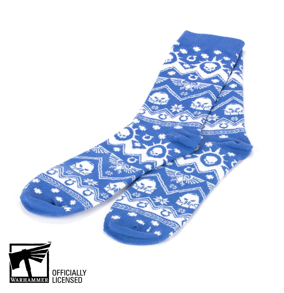 Warhammer 40000: Ultramarines Veterans Socks - Good Games