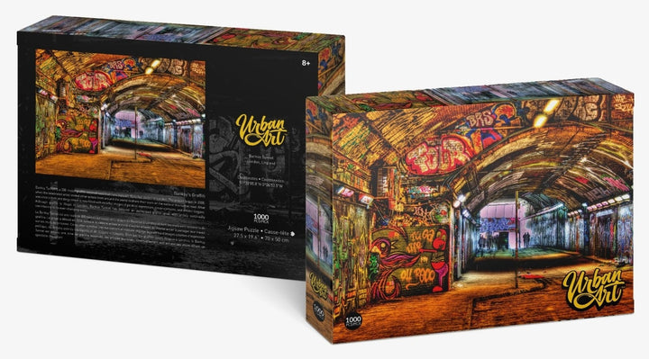 Bansky Urban Art Banksy Tunnel 1000 Piece Jigsaw - Good Games