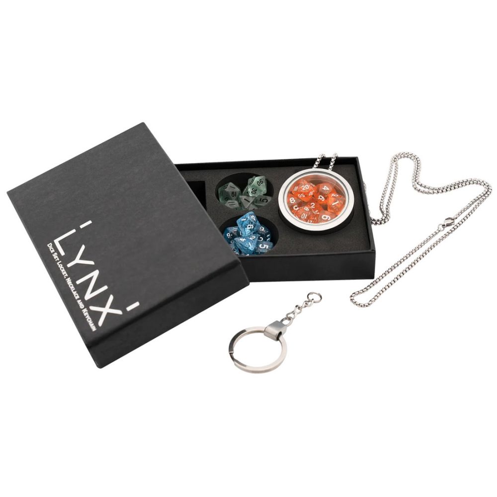 Mini Dice Locket-Hanger w Chain and Keychain (Preorder) - Good Games