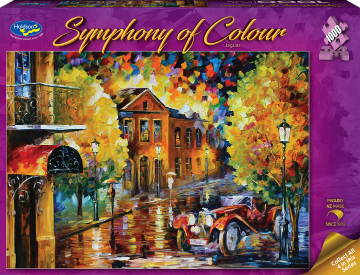 Holdson - Symphony Of Colour Jaguar 1000 Piece Jigsaw - Good Games